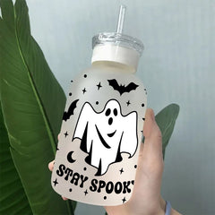 UV DTF Cup Wraps – 7 Sheets for 16oz Glass Cups, Decals & Craft Supplies (Halloween B)