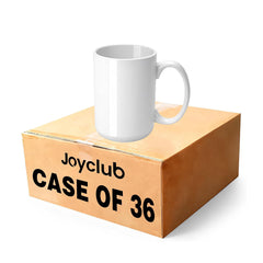 Spécial Fête des Pères – Lot de 24 tasses à café vierges Joyclub 15 oz pour sublimation, tasses en céramique blanche de qualité supérieure pour presse à chaud et impression personnalisée, kit cadeau DIY en vrac