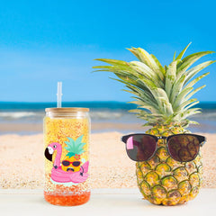 16 OZ Sublimation Snow Globe Tumblers