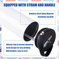 Joyclub 2 Pack Lids for Sublimation Water Bottles