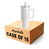 40 OZ Sublimation Tumblers with Handle / Case of 16