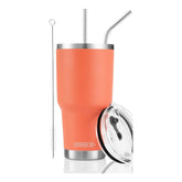 30 oz Orange Stainless Steel Tumbler