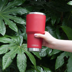 30 oz Red Stainless Steel Tumbler