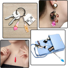 15 Pcs Crystal Resin Molds for Pendants & Necklaces