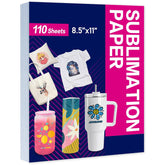 Sublimation Paper 8.5x11 Inch 110 Sheets