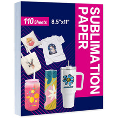 Sublimation Paper 8.5x11 Inch 110 Sheets