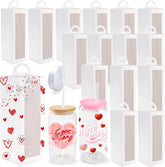 16 Pack Gift Boxes with Ribbon for 16oz and 20oz Glass Cups