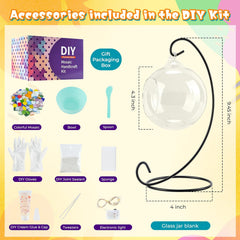 DIY Mosaic Hanging Candle Holder Kit