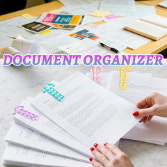 Sublimation Blanks Bulk Acrylic Jumbo Paper Clips 4" x 2"