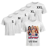 5 PCS Unisex Sublimation Blanks Bulk Polyester T Shirts - grey