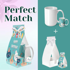 Joyclub 15 oz Sublimation Coffee Mugs Blank