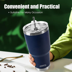30 oz Navy Stainless Steel Tumbler