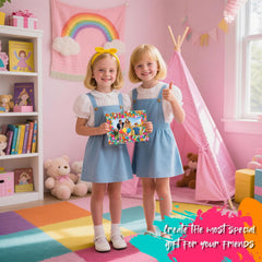 Mosaic Photo Frame Craft Kit – Handmade Gift for Kids 6–12