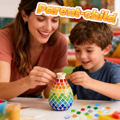 DIY Mosaic Flower Vase Kit