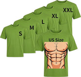 5PCS Unisex Sublimation Blank T-Shirts – Polyester Crew Neck Short Sleeve - Green
