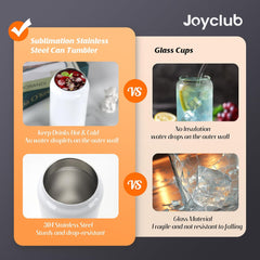 16 oz Sublimation Blank Tumblers (White)