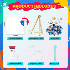 DIY Mosaic Painting Kit – Sea Theme