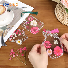 20PCS DIY Dried Flower Bookmark Kit
