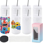 16 oz Sublimation Blank Tumblers (White)