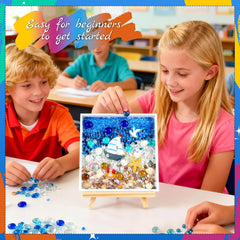 DIY Mosaic Painting Kit – Sea Theme