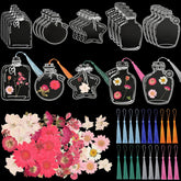 20PCS DIY Dried Flower Bookmark Kit