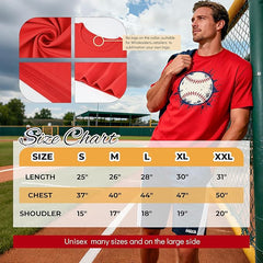 5 PCS Unisex Sublimation Blanks Bulk Polyester T Shirts - red / Case of 24