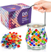 DIY Mosaic Candle Holder Kit with Handle