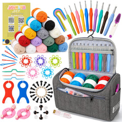 Crochet Kit for Beginners Adults, Beginner-Friendly, Complete Set