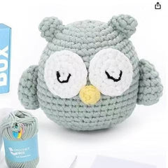 Crochet Kit for Beginners – DIY Animal & Plant Crochet Set, Starter Knitting Kit for Adults and Kids