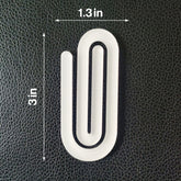 Sublimation Paper Clips, 18 style Blanks Bulk Acrylic Jumbo Paper Clips