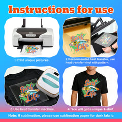 5 Pack Black Blank Polyester T-Shirts – Crew Neck Short Sleeve - XL