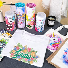 3 Pack Sublimation T-Shirts Bulk – Unisex White Polyester for Heat Transfer - XL