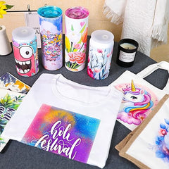 3 Pack Sublimation T-Shirts Bulk – Unisex White Polyester for Heat Transfer - XXL