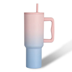 40 oz Insulated Tumblers with Handle, Lid and Straw - Designer Picks