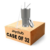 30 oz Grey Stainless Steel Tumbler / Case of 32