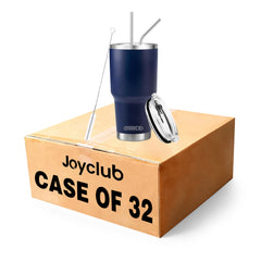30 oz Navy Stainless Steel Tumbler / Case of 32