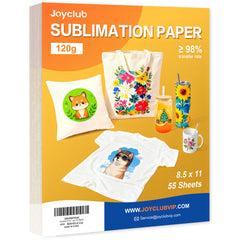 120g Sublimation Paper 8.5×11 Inch - 55 Sheets