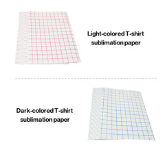 Sublimation Transfer Paper for Dark & Light Cotton T-Shirts, A3 & A4 Sizes