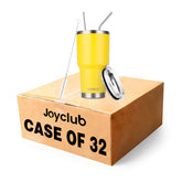 30 oz Yellow Stainless Steel Tumbler / Case of 32