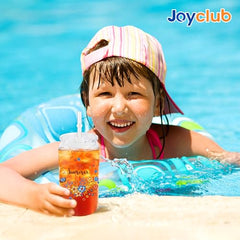 Glass cups with clear lids and straws 16 oz Sublimation Clear glass cups - 8 pack