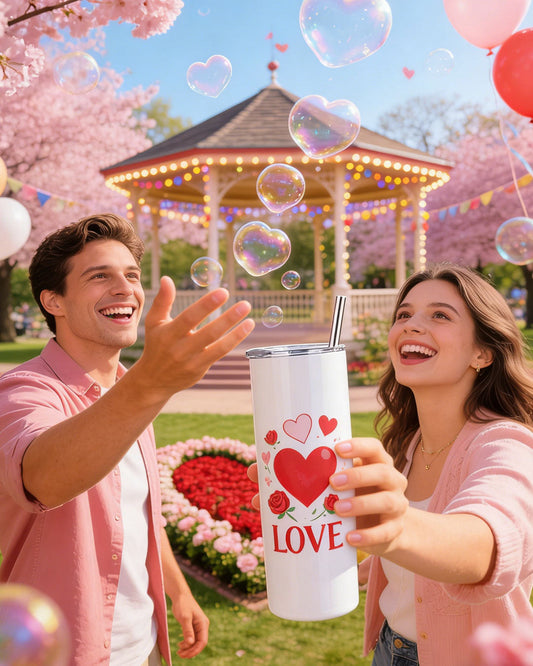 💝 Valentine’s Day Gift Idea: 20 oz Sublimation Tumbler Blanks for Custom Love Gifts