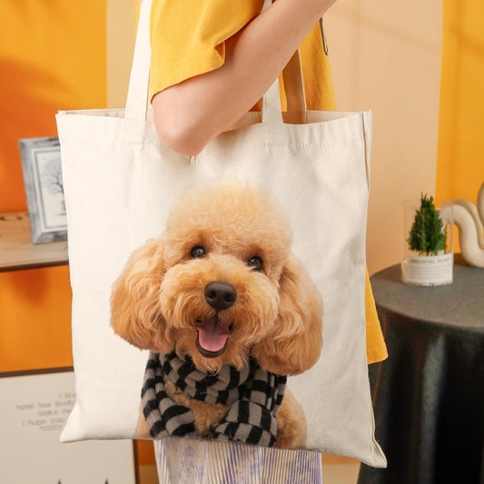 10 Pack Sublimation Tote Bags Blanks large 15 x 16 in with Long Handle