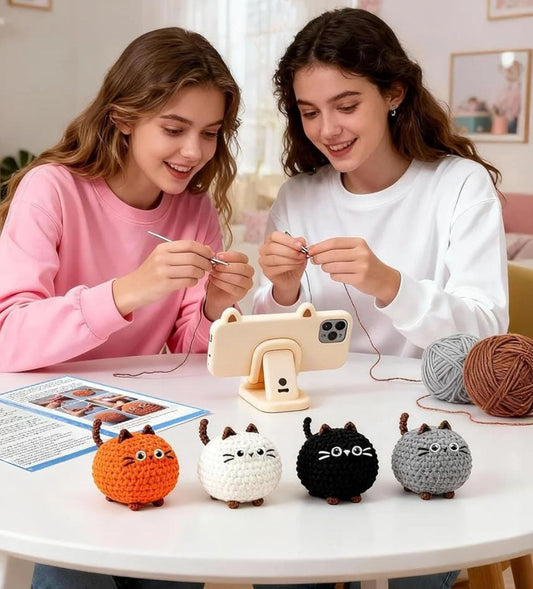 🧶 New at Joyclub – Beginner Crochet Cat Kit for DIY Lovers & Gift Makers