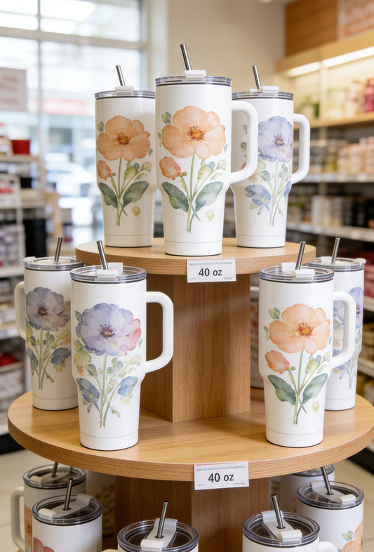 Unlock Big Creativity with 40 oz Sublimation Tumblers with Handle — Your Perfect Custom Drinkware Blank