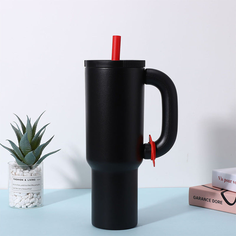 34oz Insulated Travel Tumbler with Straw - Designer Picks