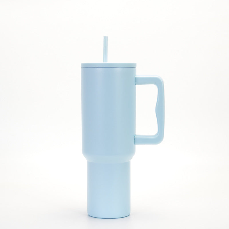 40 oz Insulated Tumblers with Handle, Lid and Straw - Designer Picks