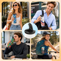 17 oz Sublimation Tumblers with Flip Lids Travel Cups blanks 8 Pack