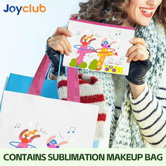 30 Pack Sublimation Tote Bags Bulk Customized Colors