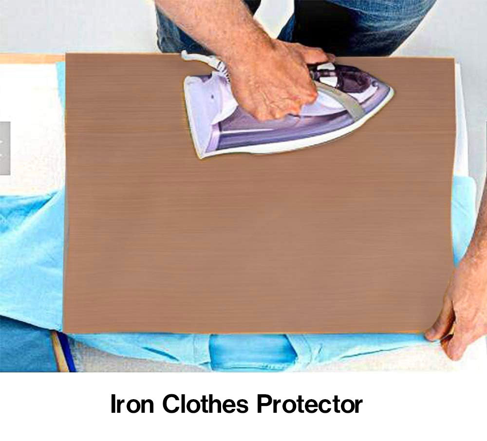 PTFE Teflon Sheet for Heat Press Transfer Sheet， Non Stick Heat Transfer Paper Reusable Heat Resistant Craft Mat