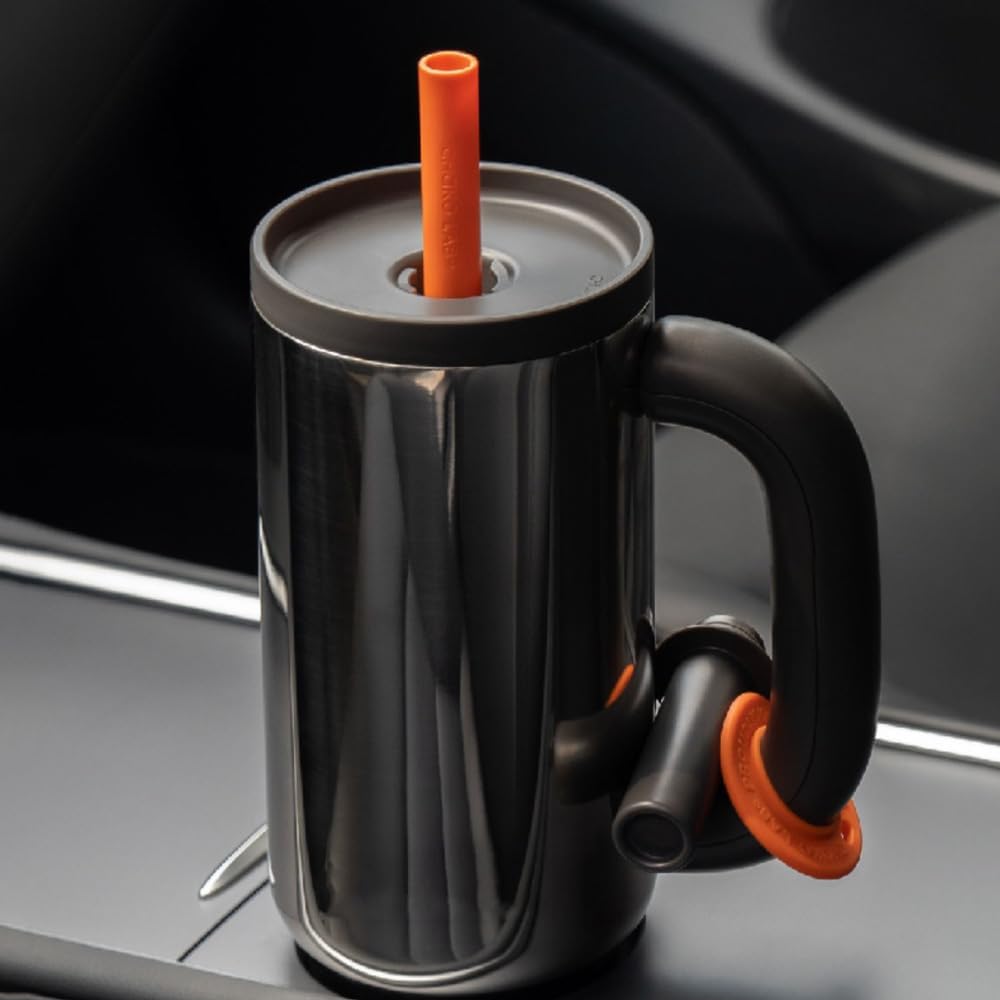 34oz Insulated Travel Tumbler with Straw - Designer Picks
